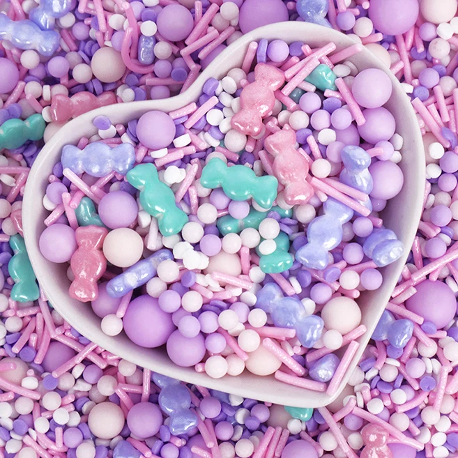 Cake Sprinkles wholesale Mix Edible Sprinkles Cake Decoration polish sugar bead jimmies