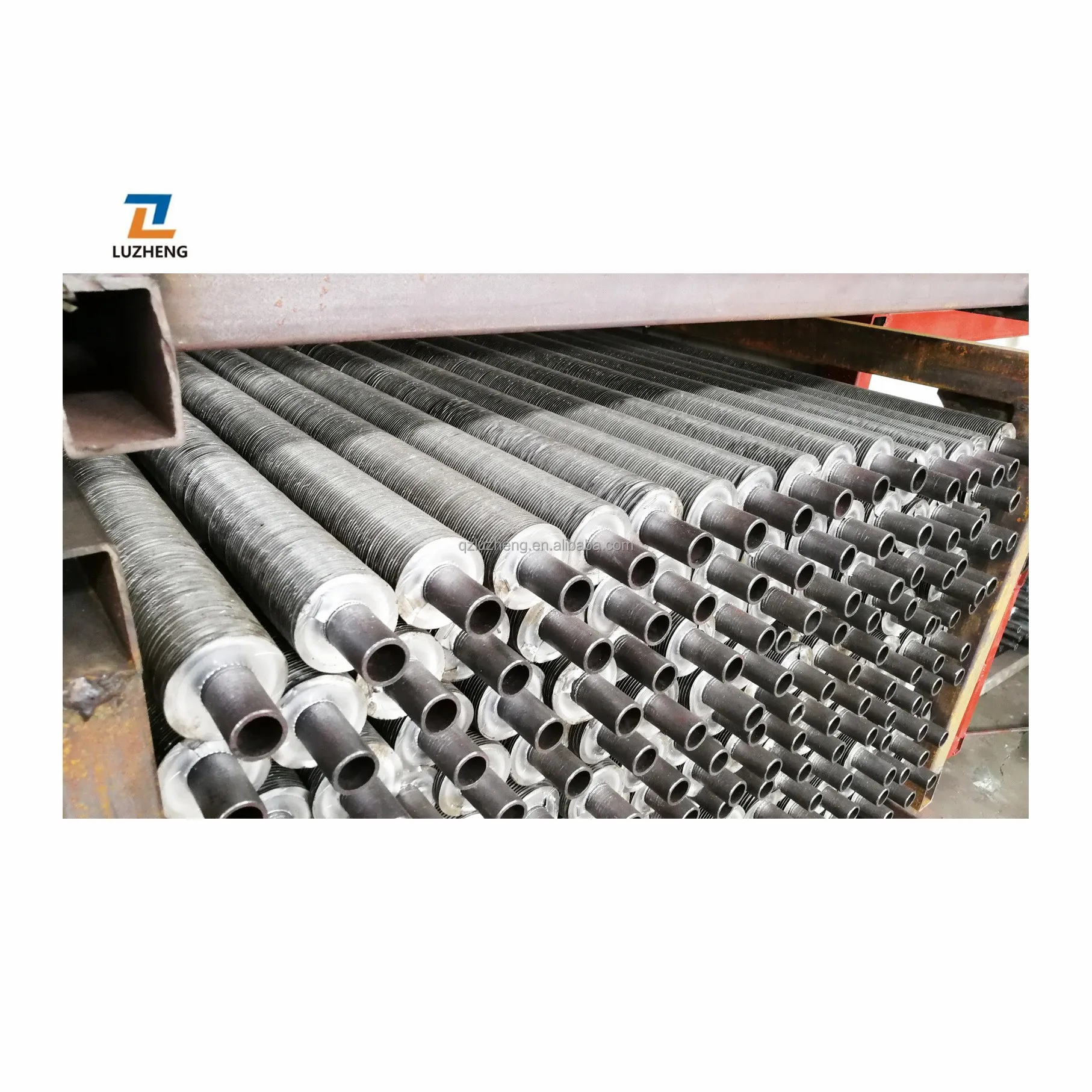 Extruded aluminum fins stainless steel fin tube