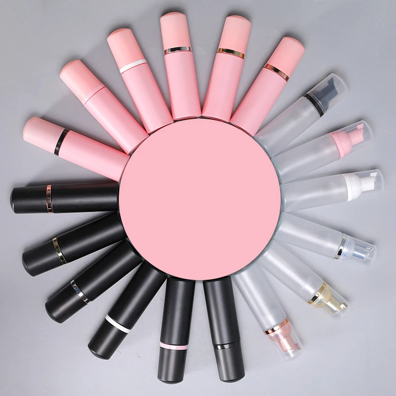 Foaming Wash Cleanser Bottle Mousse 50Ml Foam Pump Bottles Customize Plastic Cleansing Dispenser Empty Foam Bottle