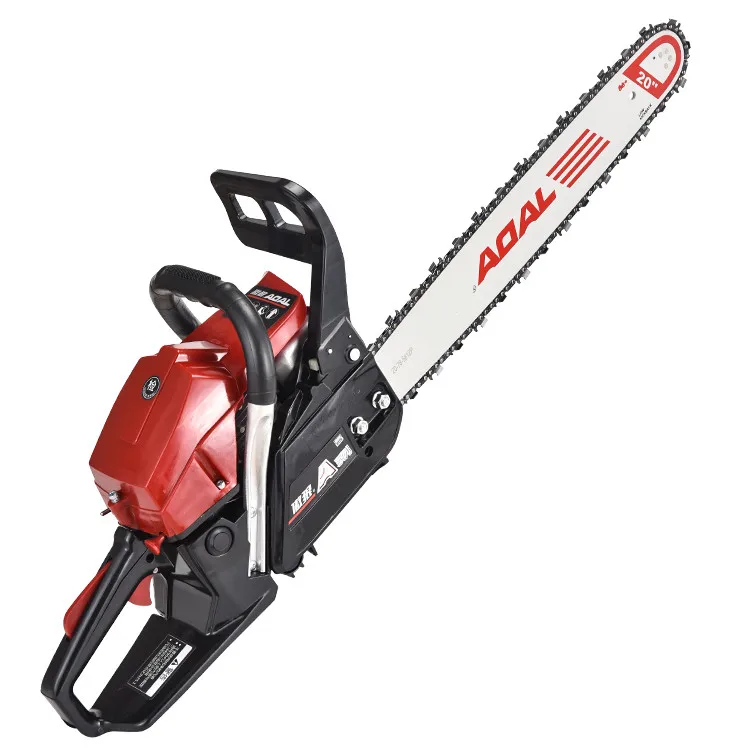 gasoline high power chainsaw 58cc Long Chain Petrol Chain Saw Wood Cutting Machine Gasoline Chainsaw