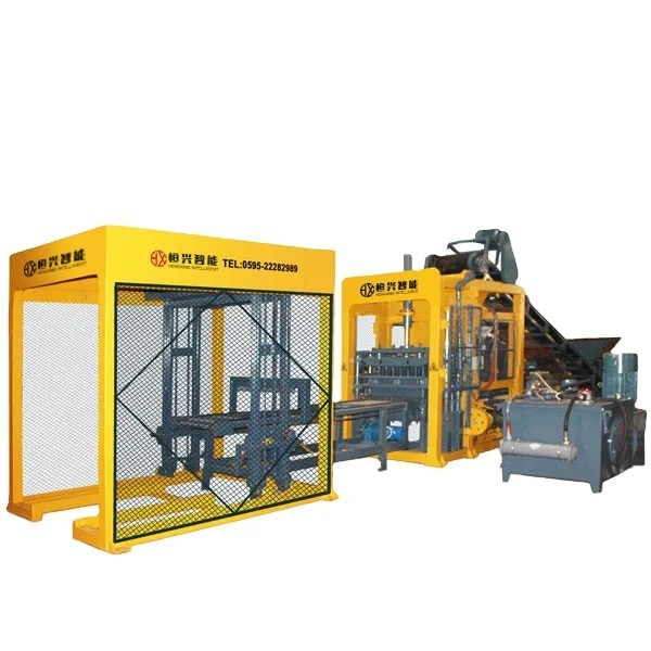 hot sale automatic QT-4-25 brick making machine for hollow block construction material making machine for South Africa