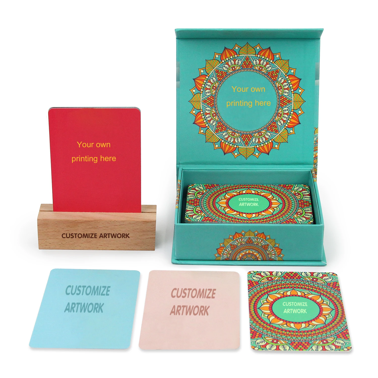 Wildly Popular 4 Pack Party Card Game Full Color Game Poker Playing Card Game With Box