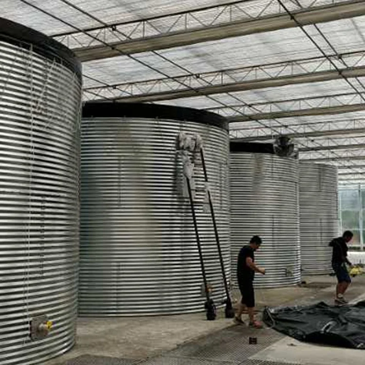 
Large size 400 m3 Bolted Steel Water Storage Tank for farm irrigation 