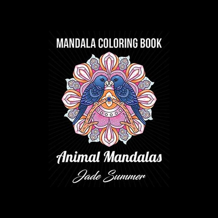 Hot Sale Oem Colouring Drawing Book Printing Factory Custom Adult Coloring Book Catalog Magazine Book Printing