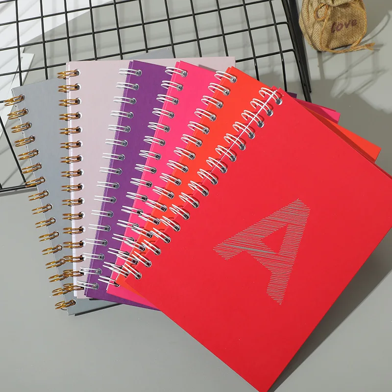 GL OEM A5 Carnet Alphabetique Wholesale Simple Printed Cover Notebook