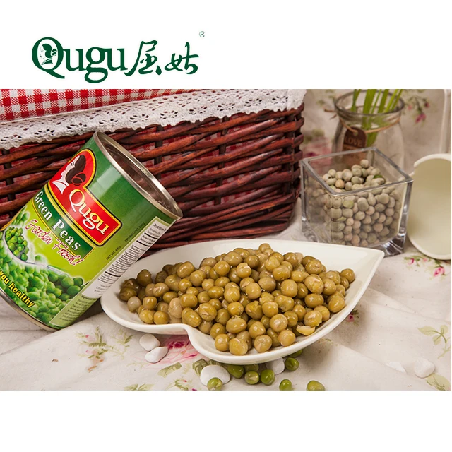 ready to eat Hot Sale Fried Sea Salt Green Peas Chinese Crispy canned Green Peas