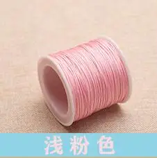 40meters/Roll 0.8mm Beading Cord Braided Nylon String Thread String Cord for Jewelry Making