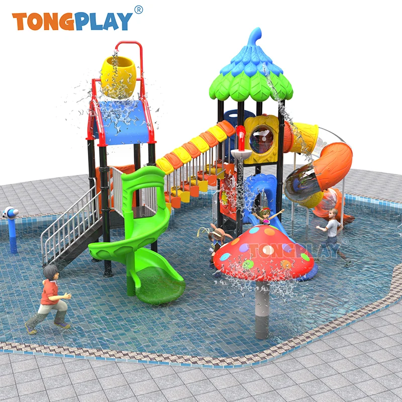 Outdoor Playground Amusement Park Slide Aqua Play Water Park Water Slide For Children Water Playground