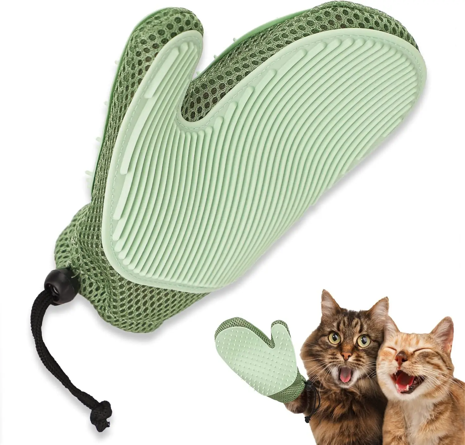 2 in 1 Cat Hair Glove and Pet Fur Remover Glove