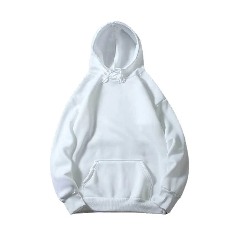 Support One Piece Custom 210g Polyester Heavyweight Men Hoodies Men Oversize Hoodie Manufacturer Unisex Blank Puff Print Set