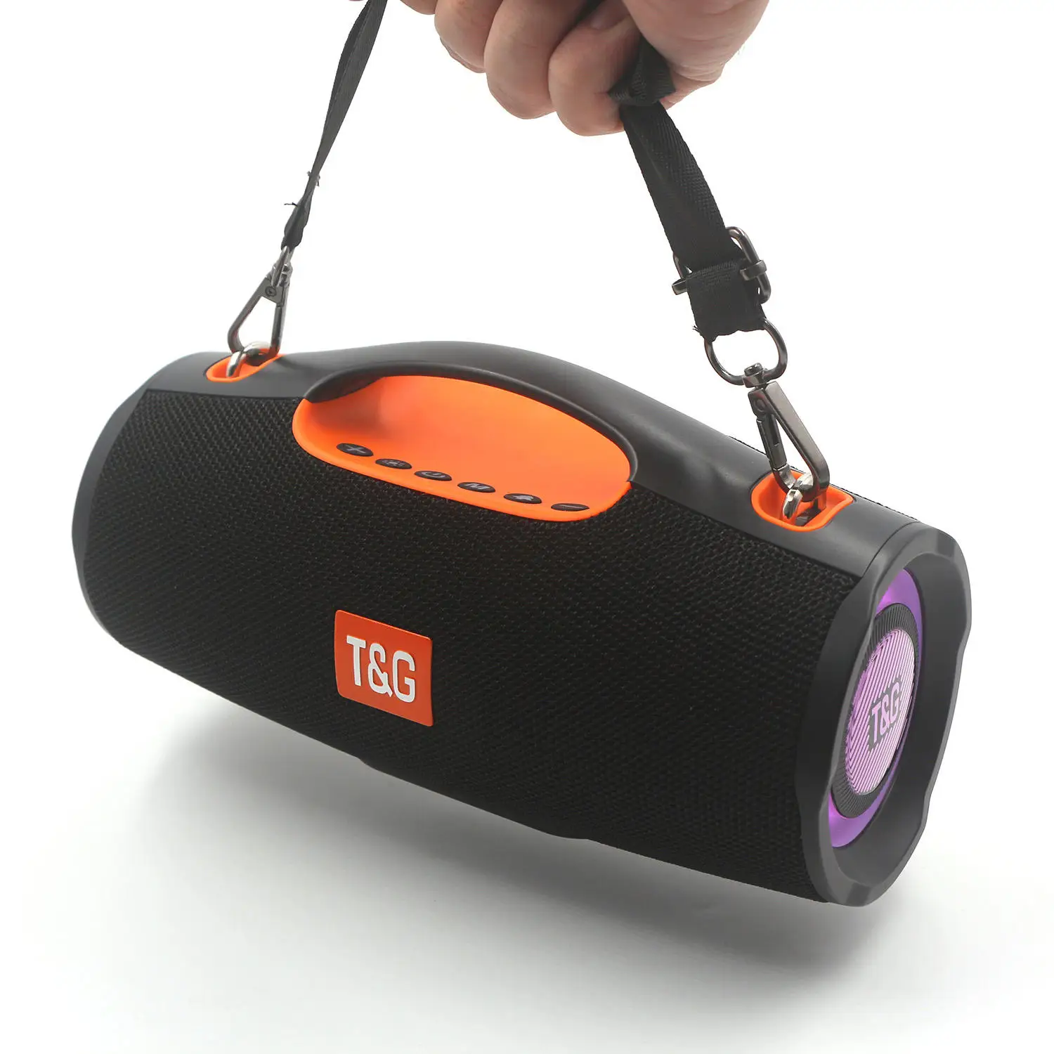 Portable Xtreme Outdoor HIFI Party Box TG-437 Speaker Subwoofer Pro Speaker Box With RGB Light Wireless BT Speakers