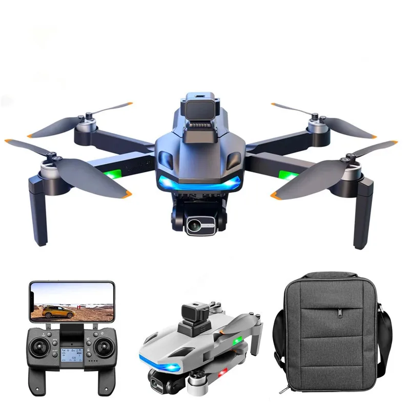 S135 pro 5G дрона с дистанционным управлением Wi-Fi 5 ГГц 6 оси коллекторный мотор Quadcopter камера HD Складная GPS и Дроны hd камерой