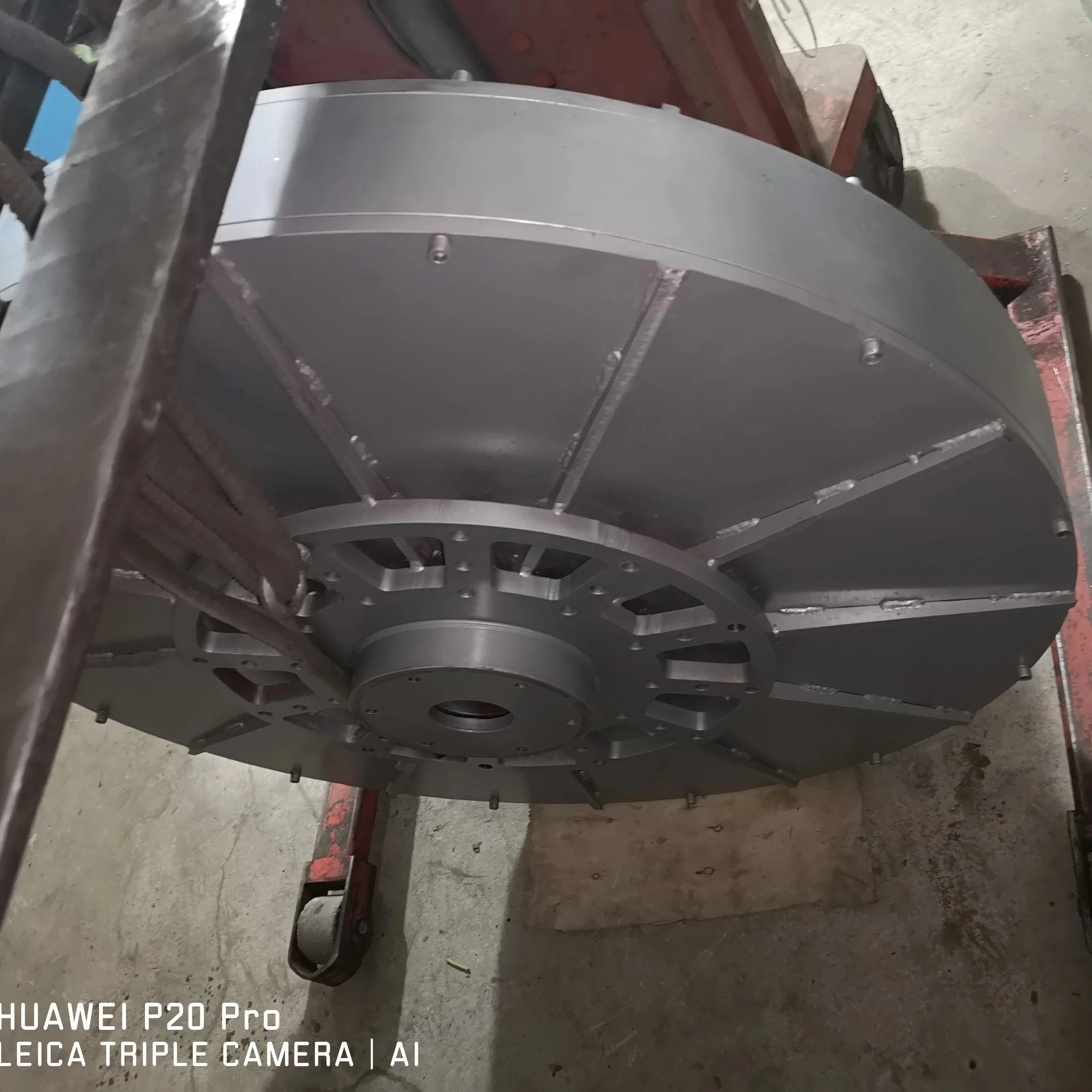 100kw 300rpm Axial Flux Coreless Maglev Generator Permanent Magnet Alternator