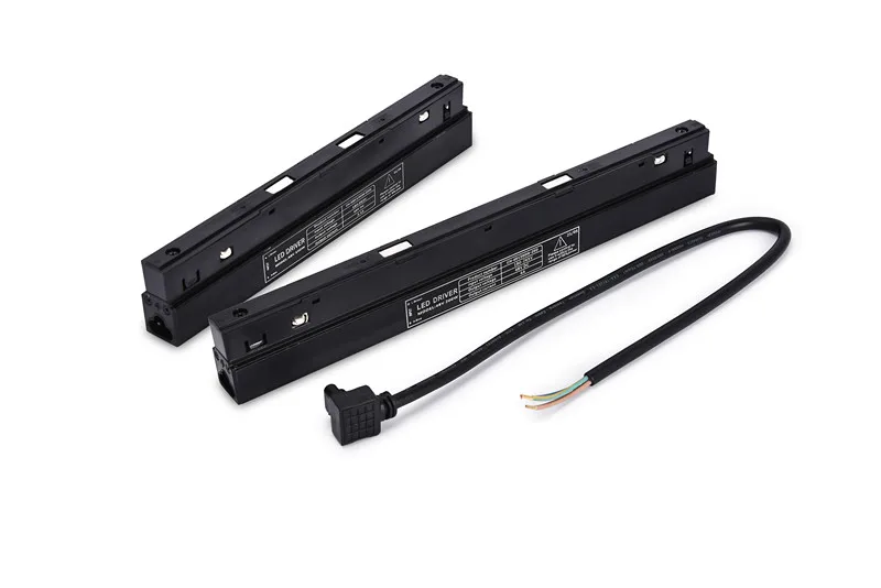 48V 24V magnetic led track light rail system 10w 30w slim switching power supply DALI tuya driver