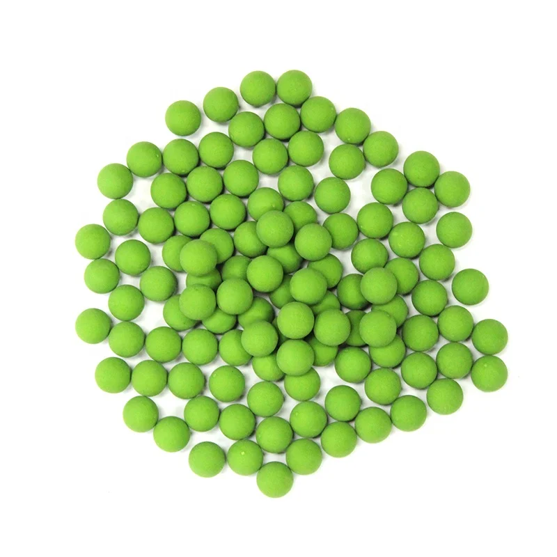 2023 Hot sale Spunky 0.50' Cal Recycled Paintball Solid Natural Rubber Sport Balls