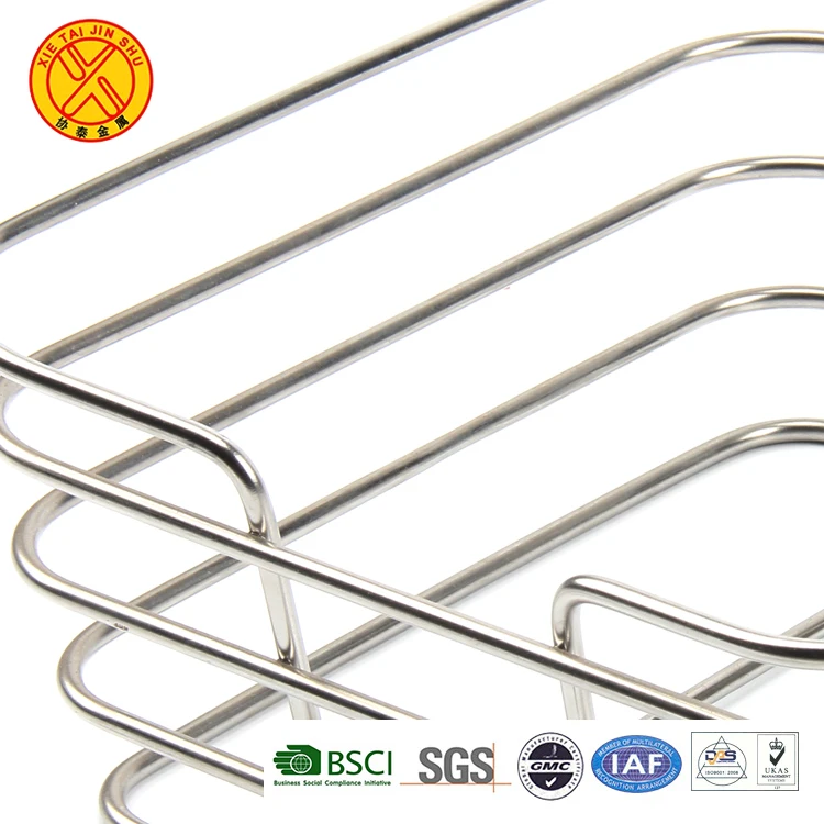 Hot selling free standing storage stainless steel kitchen racks