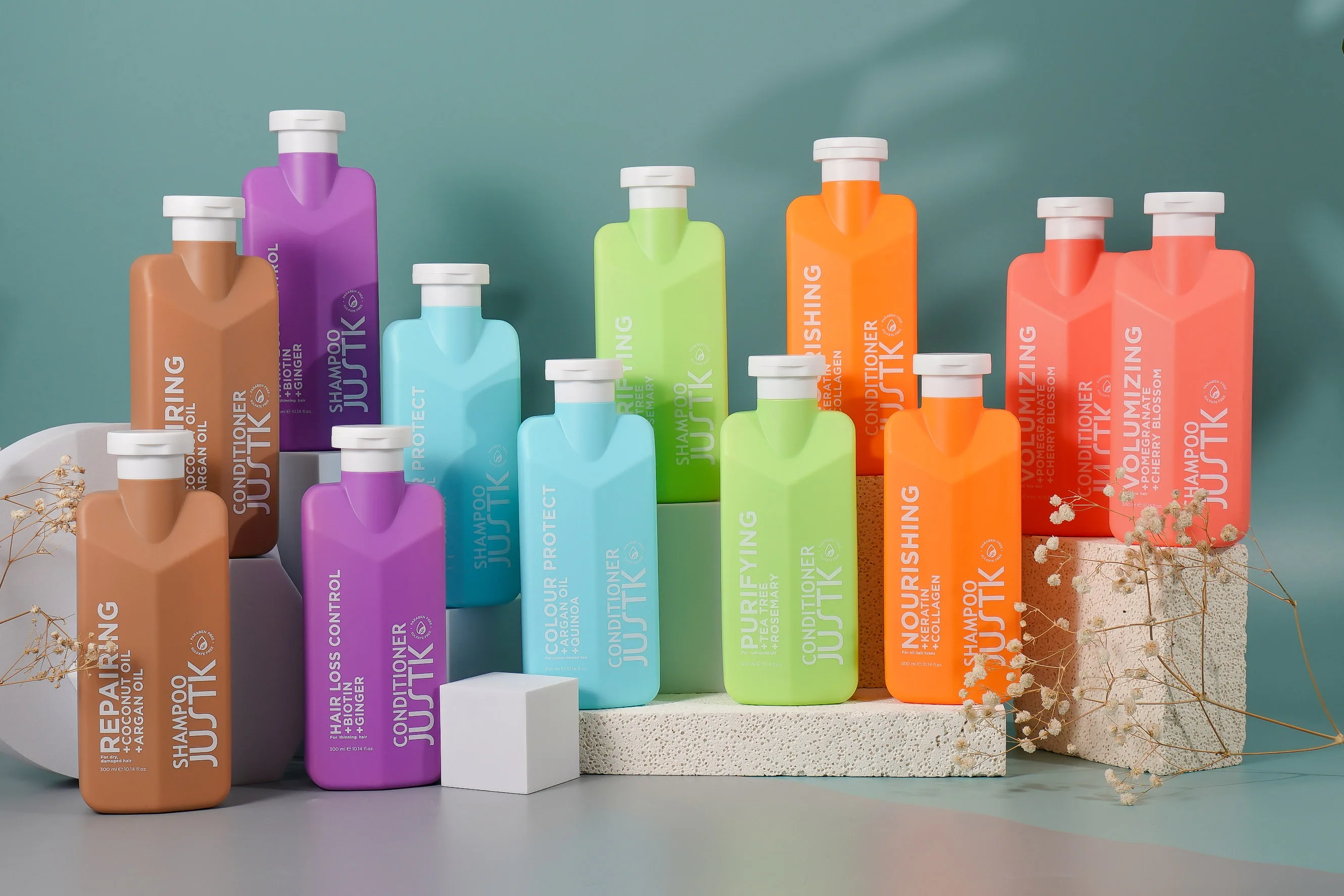 Natural Organic Shampoo for Color Treated Hair Moisturizing Repairing Argan Oil & Quinoa Conditioner