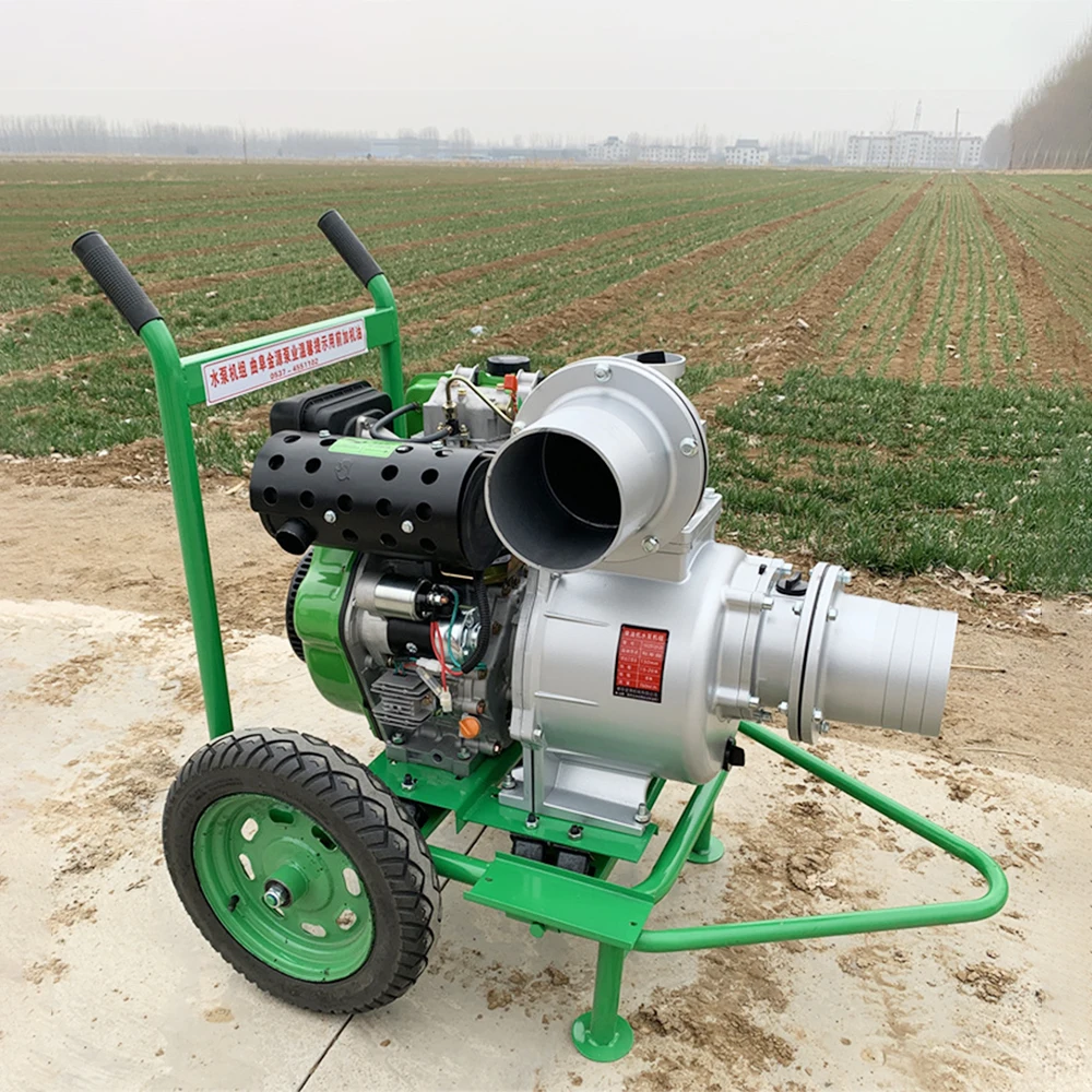 6 Inch 8 Inch Big Flow Diesel Irrigation Agricultural Water Pump