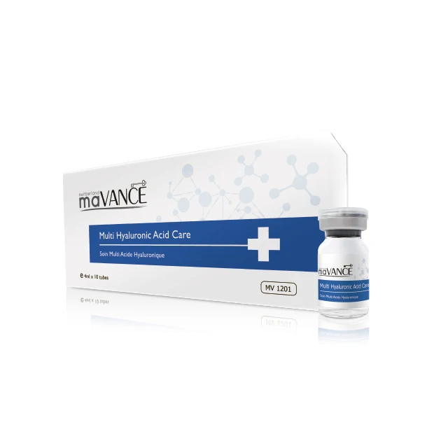 Swiss Made Multi Hyaluronic Acid Face Care Serum Professional Beauty Treatment Beauty Salon Treatment Facial Skincare Serum
