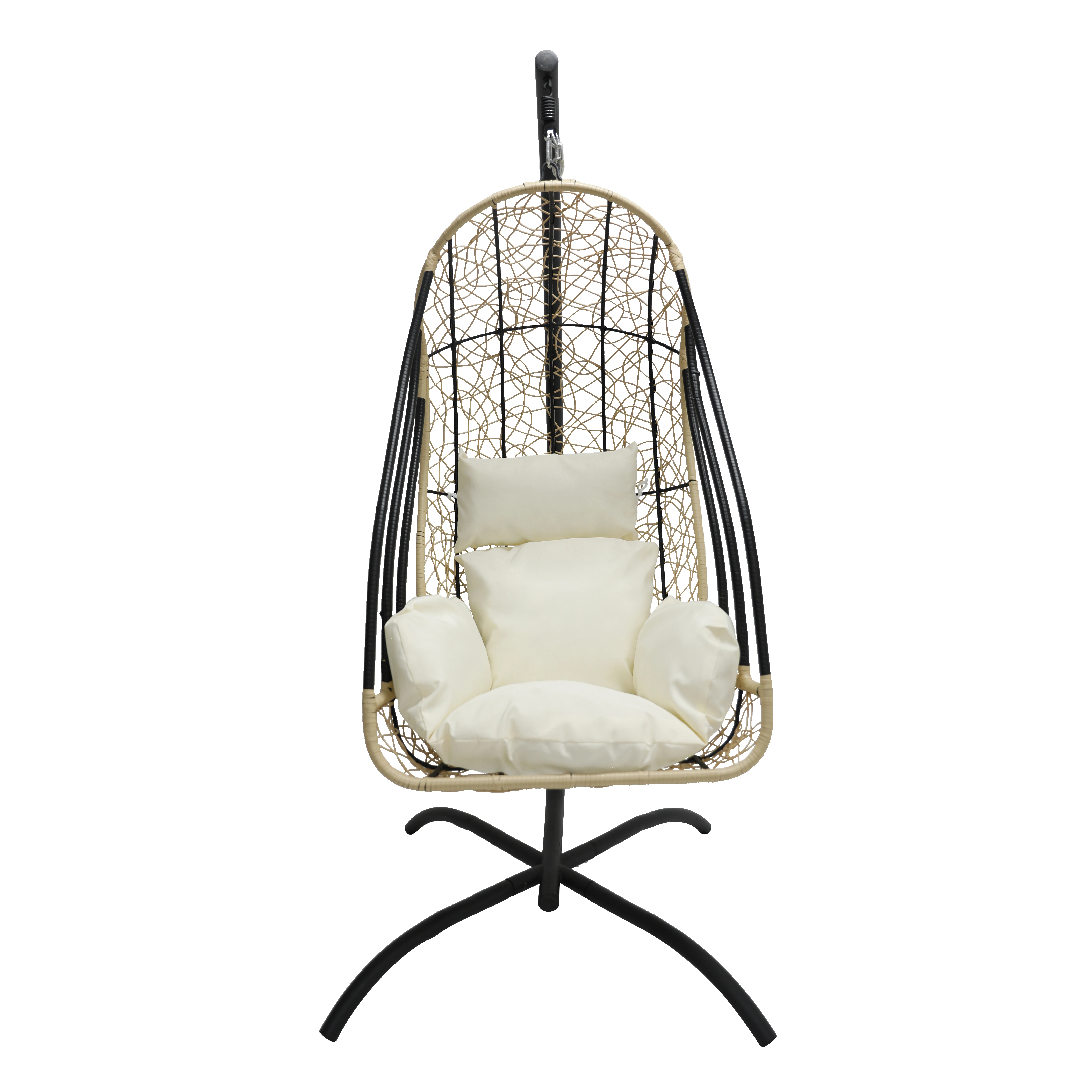 2022 Newly developed Hammock Swing Hanging Chair Set Customized Outdoor Furniture other camping