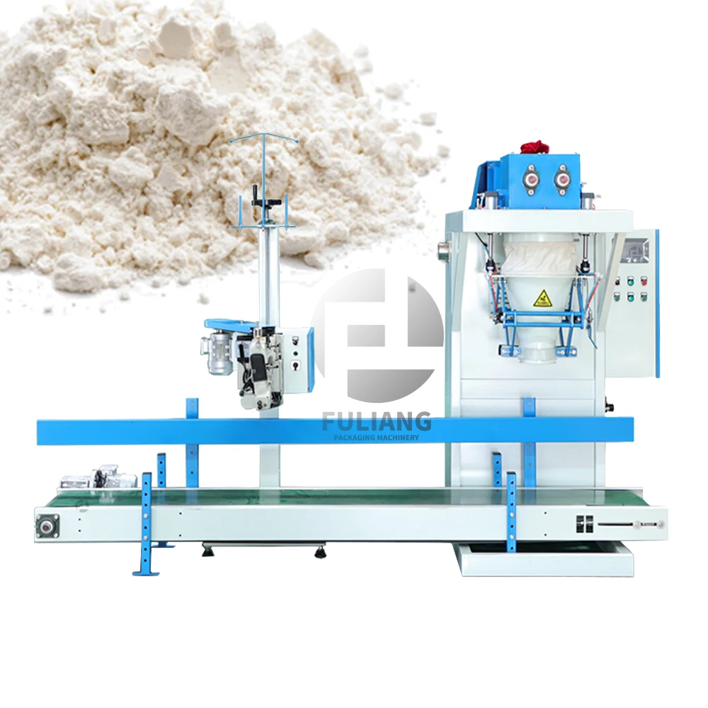 10kg 25kg Auto Large Big Bag Packing Powdered Bags Talc Chemical Powder Multi-function Packaging Machine