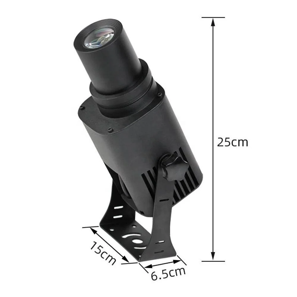 80W IP67 Outdoor LED Advertising Gobo Projector Light Customizable Logo Floor Lamp CE Certification Waterproof Sign Projector .