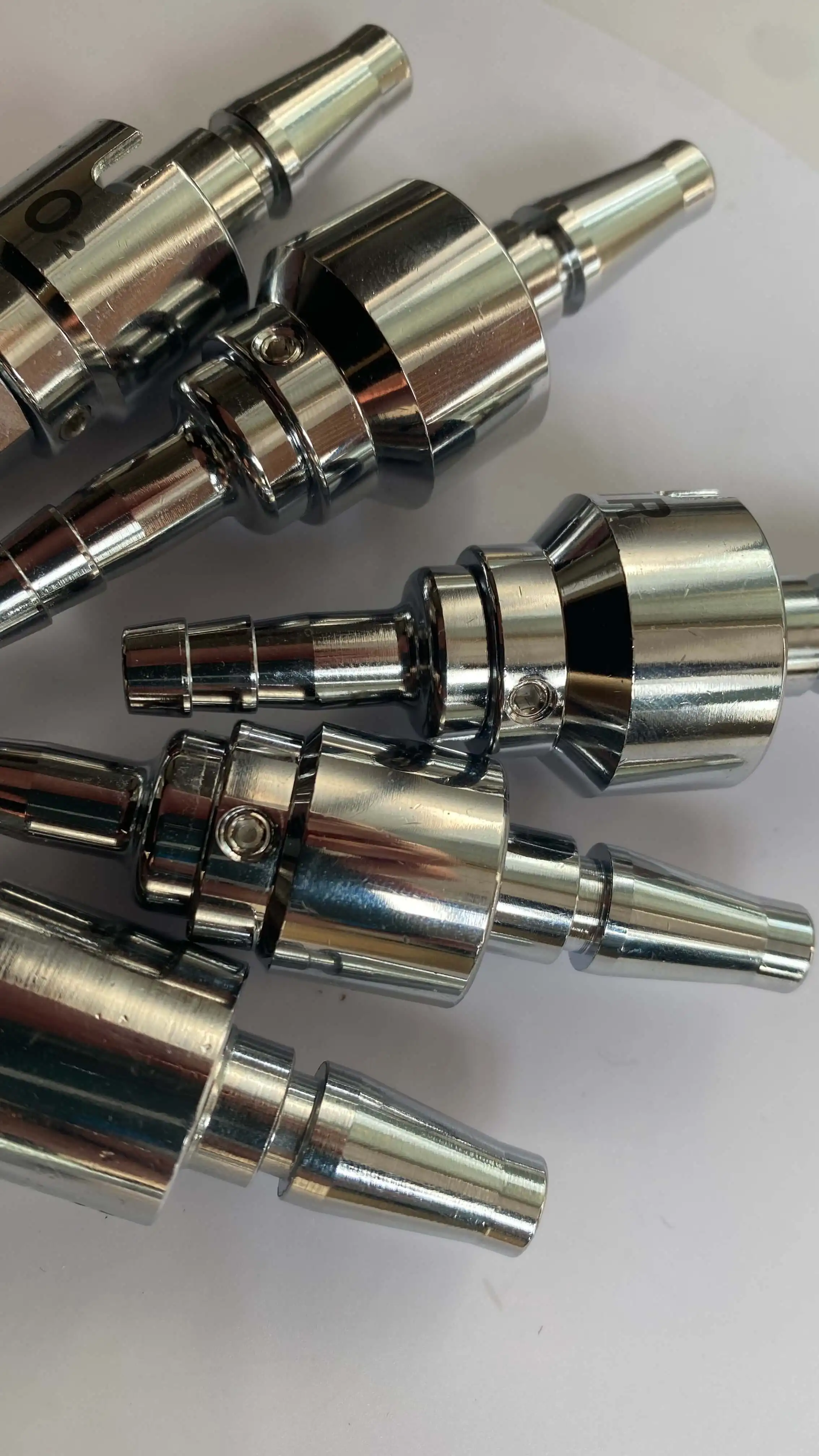 Brass Straight Pipe Fitting Copper Barbed Coupler Connector Bottle Medical Gas Adapter