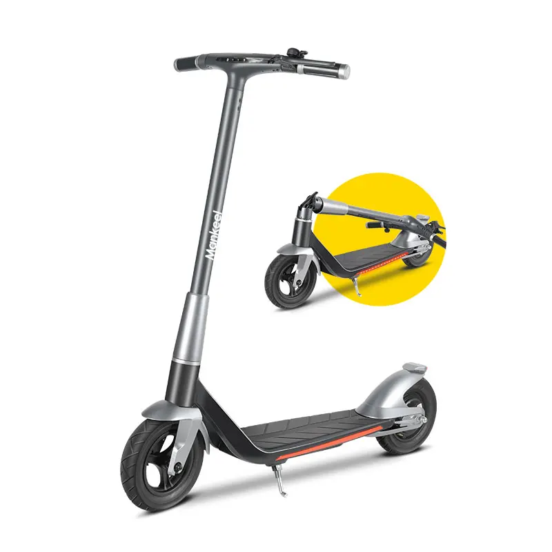 Mankeel Silver Wings Foot Kick Scooter 350W 500W 10Ah Foldable Adult Two Wheel Occasion New Electric Scooter