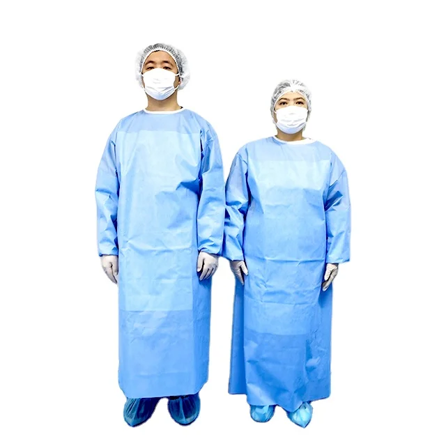 Gown Hot Sale Factory Disposable Chemical Medical Protective Suits Gown