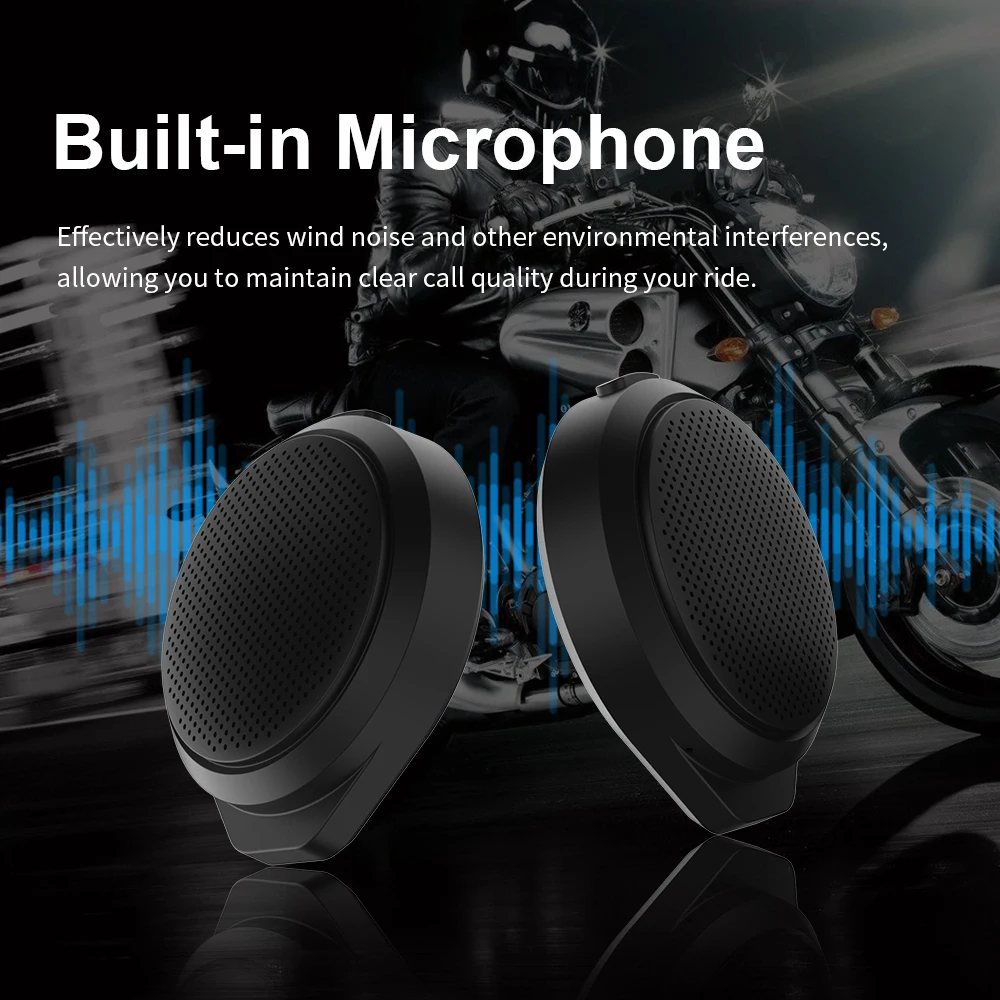 High-Performance Wireless Helmet Bluetooth Earphones for Riding and Skiing with Helmet