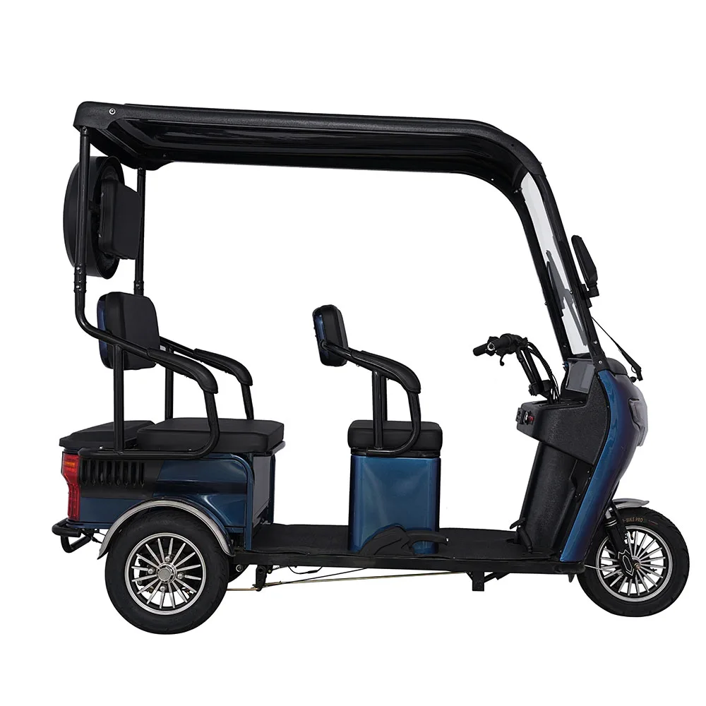 Discount Driving Mileage 30-50km Motorcycle Electric Tricycles Two Seater Tricycle
