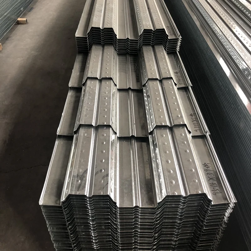 Q235 Q235B 720 1000 various plate types opened and closed floor metal decking sheet galvanized for wall