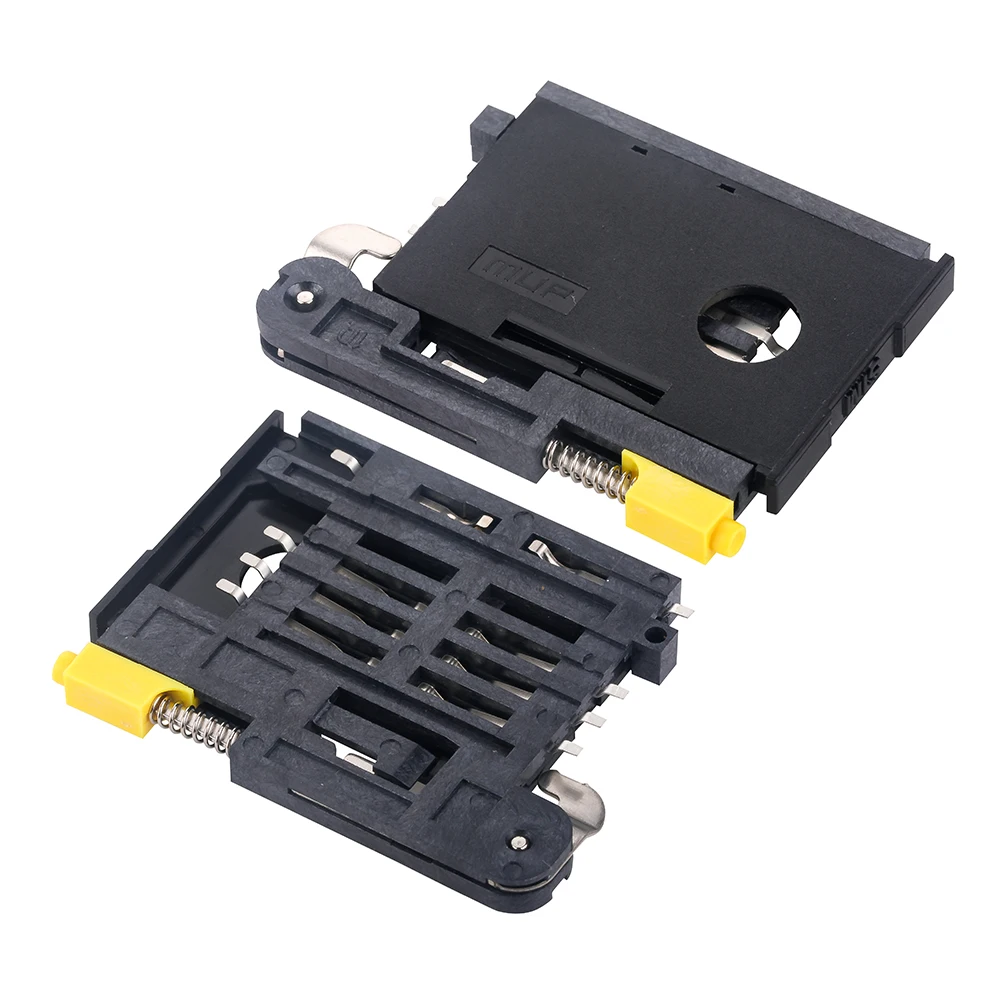 MUP High Temp 6/8PIN SMT Type SIM Card Reader Female Connector Socket H3.00 for POS Card Reader Intelligent Ware