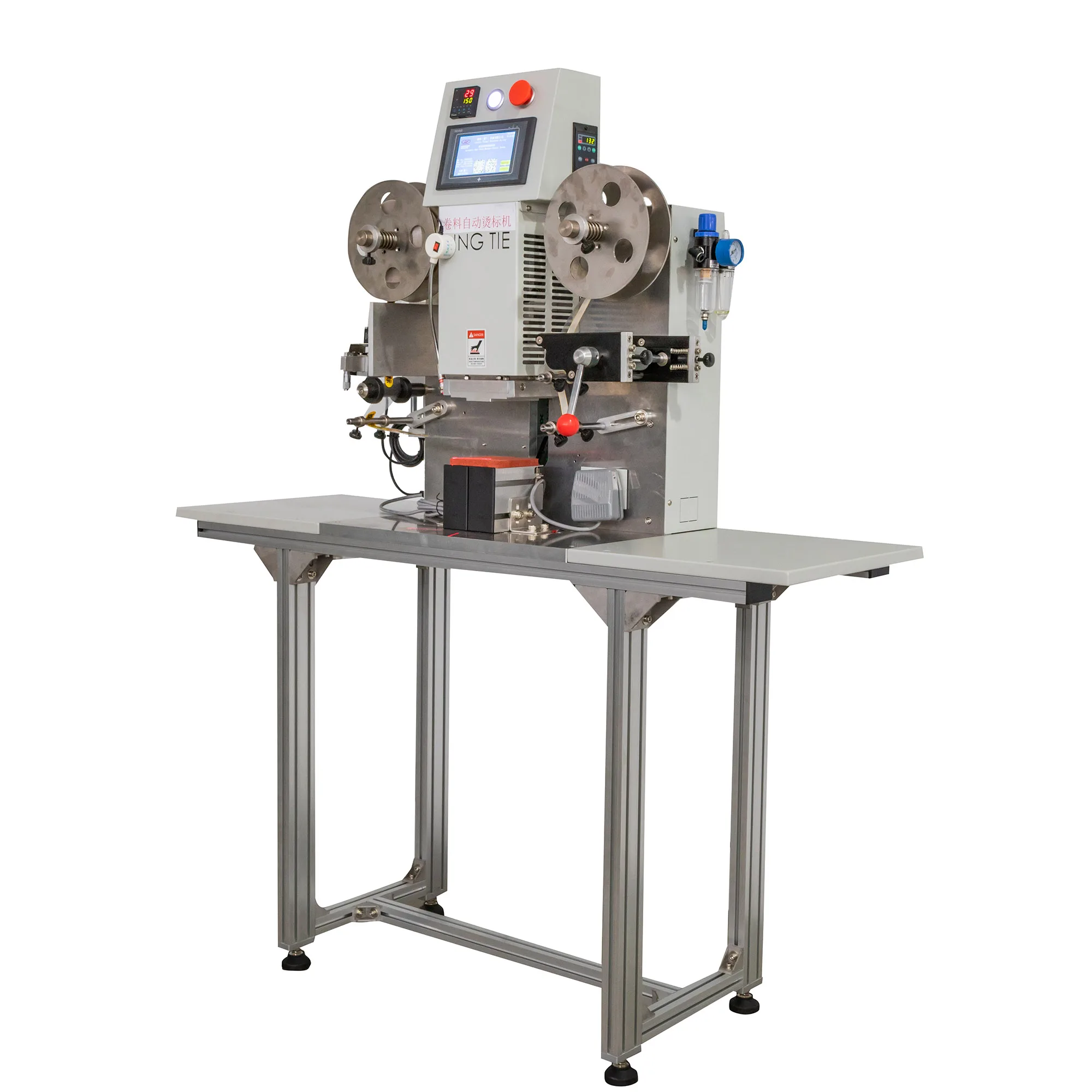 Auto Hot Stamping Machine Rolling from Rolls Quick Operation