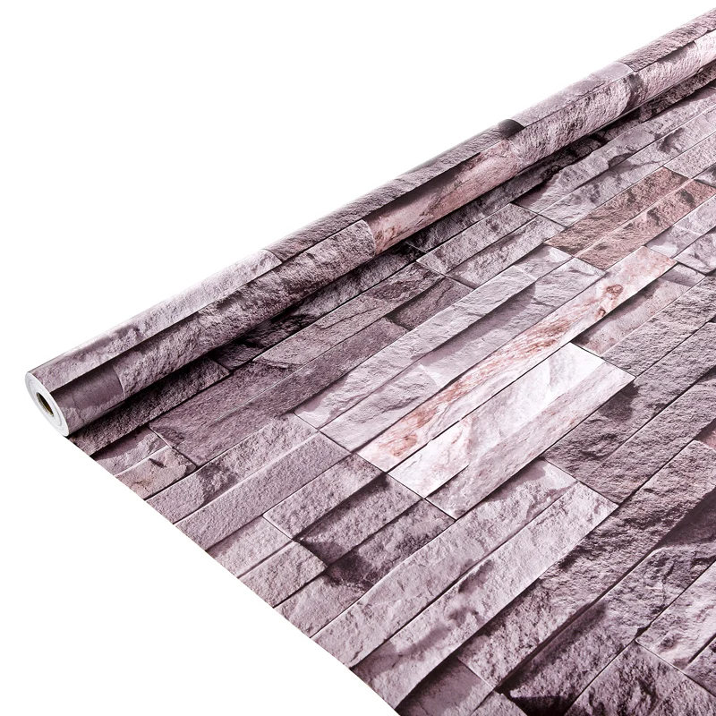 Modern Pvc Contact Paper Sticker Vinyl Self-Adhesive Decorative Bedroom Wall Paper