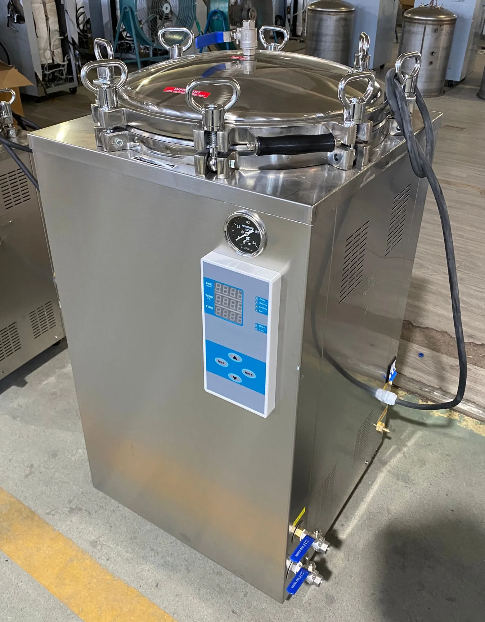 Небольшой Пищевой Стерилизатор Высокого Давления Паровой Автоклав для консервирования пищевых продуктов