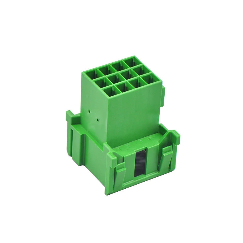 12pin wire to wire PA66+GF15 green Male and female connector 1-967627-1 1-967622-1