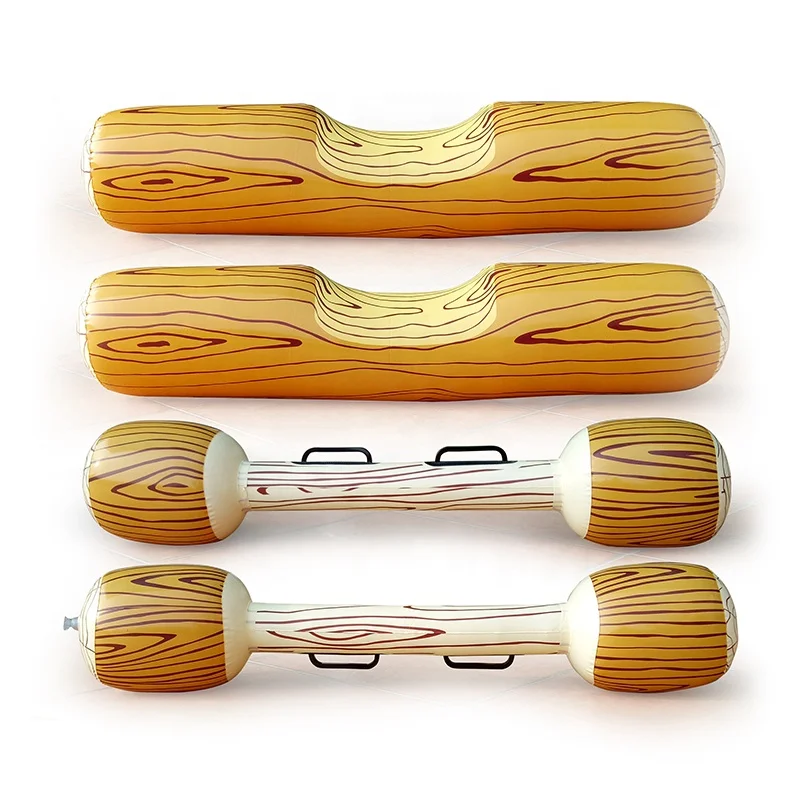 Надувной бассейн плавающий для вечеринки лодка плот игрушки водного столкновения деревянное сиденье ряд детей и