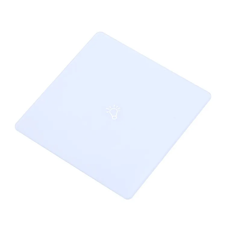 Wholesale Chemically Tempered Switch Glass Silk Printing Smart Panel Glass For Switch