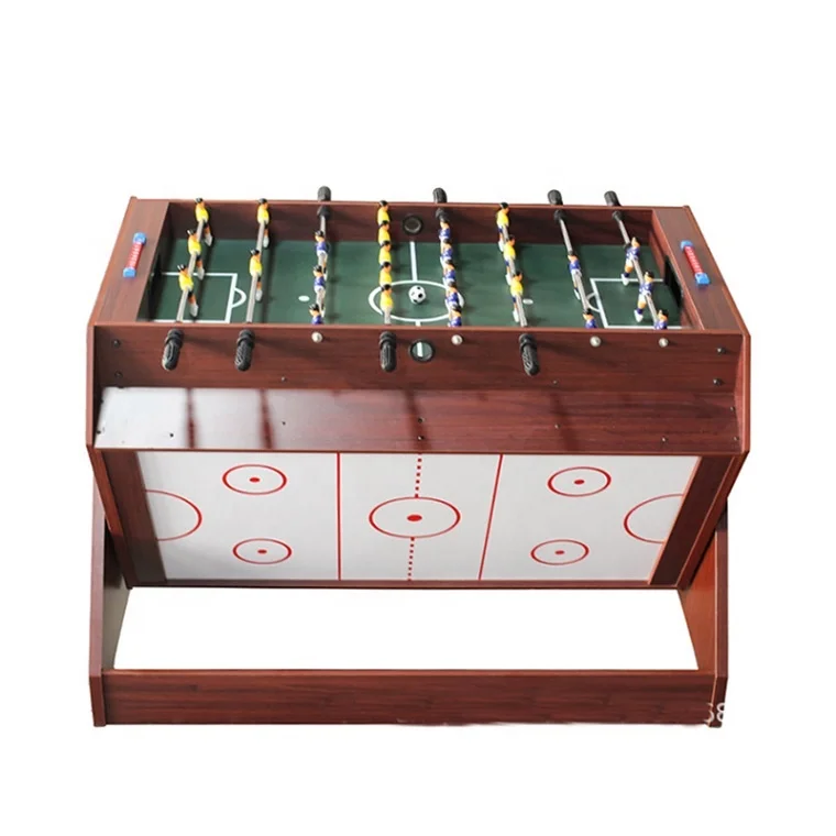 3 в 1 вращающийся бильярдный бассейн с воздушным хоккеем стол для игры футбол