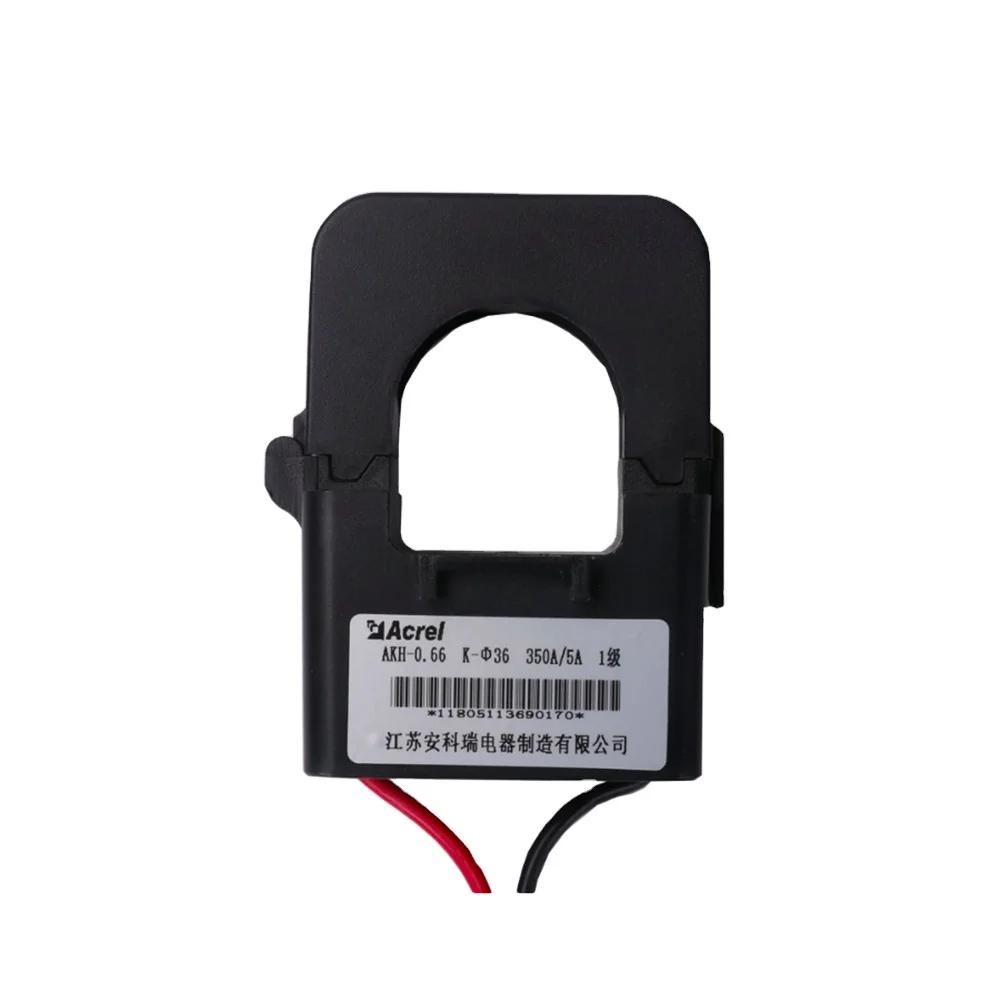 Acrel AKH-0.66/K-24  150-200A/5(1)A split core current transformer  class 0.5 connected with the panel meter or relay