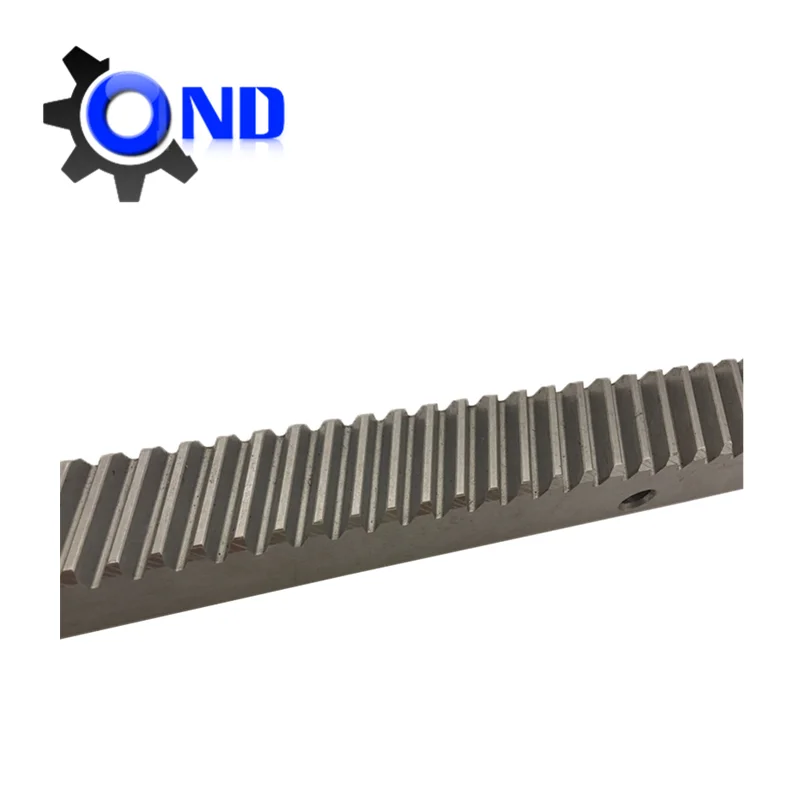
DIN7 CNC machine 1045 steel module 1.5 helical gear rack in stock 