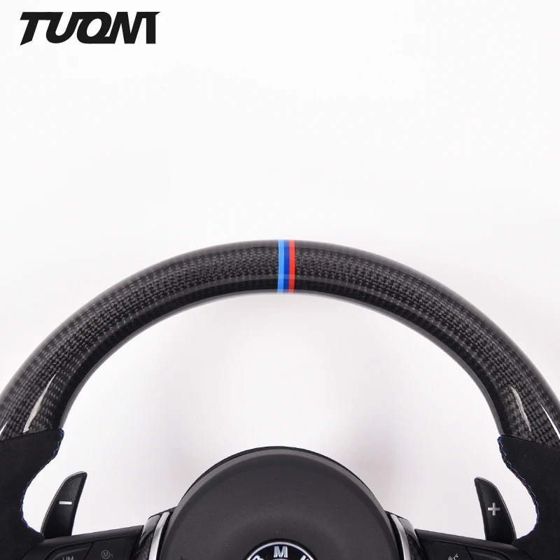 hot sale modify  color carbon fiber steering wheel For BMW m5 f90