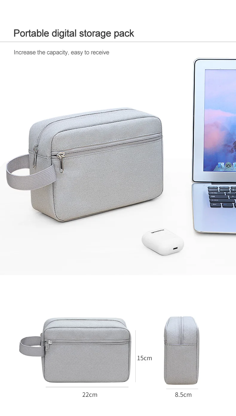 Wholesale Usb Charge Cable Organizer For Travel Waterproof Digital Electronics Accessories Storage Pouch Portable Mouse Cases