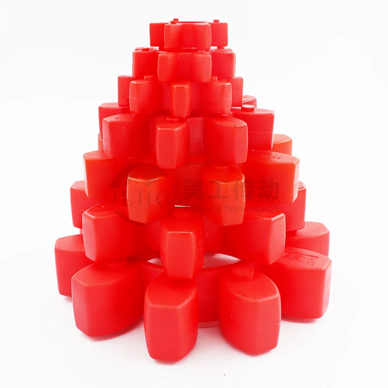 Factory wholesale GR75 rubber coupling elastic pad compressor screw compressor spare parts GR 19 24 28 38 42 48 55 65 75 90 100