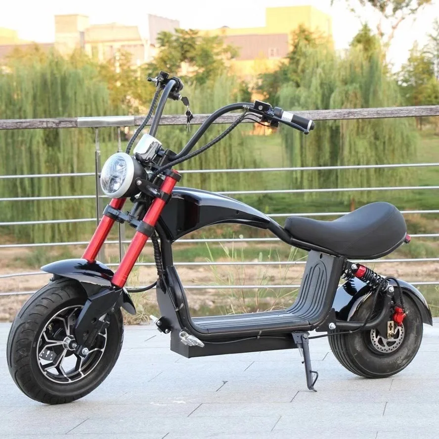 China Electric Motorcycle Tricycle 2 Wheels Self-Balancing Handicapped Scooter Outdoor Adult Bicycle Bike for Sale