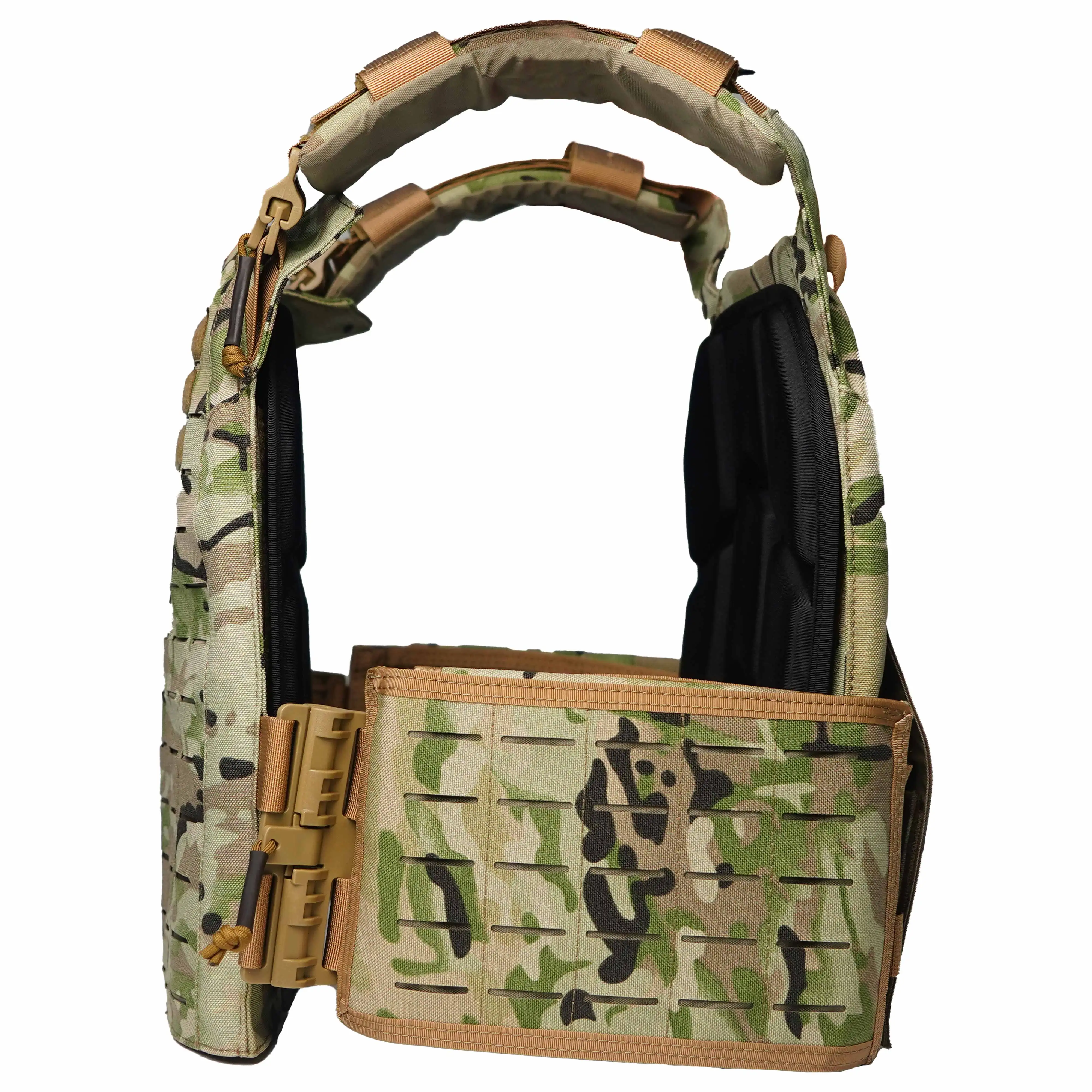 REVIXUN Molle Police Military Equipment Tactical Plate Carrier Vest