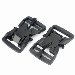 Magnetic quick release plastic buckle for bag side release plastic buckles