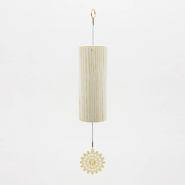 bamboo wind chimes home decoration  Chakra Chimes  chime throat chakra meditation sound healing   manufacturer wholesale