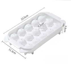 2021 hot new product quality original household silicone round ice making mold box